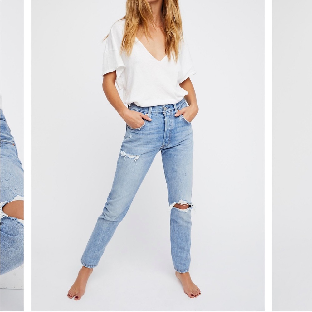 Levi’s 501 skinny jean color: can’t touch this